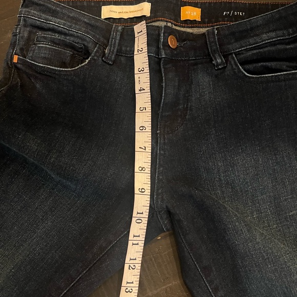 Anthropologie Pilcro and the Letterpress I Embroidered Design Hem Jean 28 - Picture 5 of 11